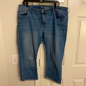 Old Navy denim capris